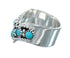 Genuine Sterling Silver Zuni Turquoise Ring Size 8-3/4 JX129721